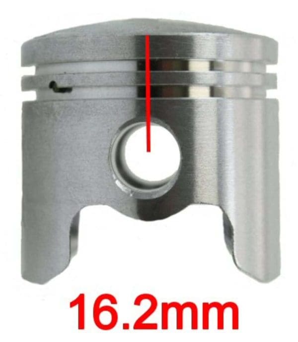 49cc 2-stroke 44mm Piston Kit - Image 3