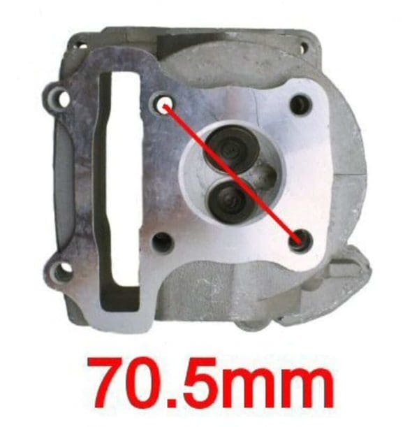 Universal Parts QMB139 Non Emissions Head - 69mm Valves - Image 5