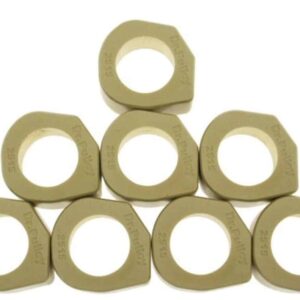 Dr. Pulley 25x15 Sliding Roller Weights: Yamaha & Kymco -8pk
