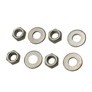 Universal Parts M7-1.00 Nuts & Washers - Set of 4