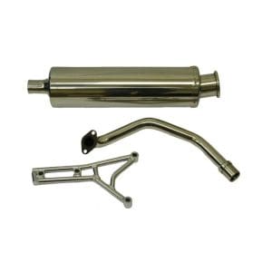 SSP-G Retro Style GY6 Performance Exhaust