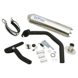 LeoVince HM Titan Racing Exhaust for QMB139 50cc