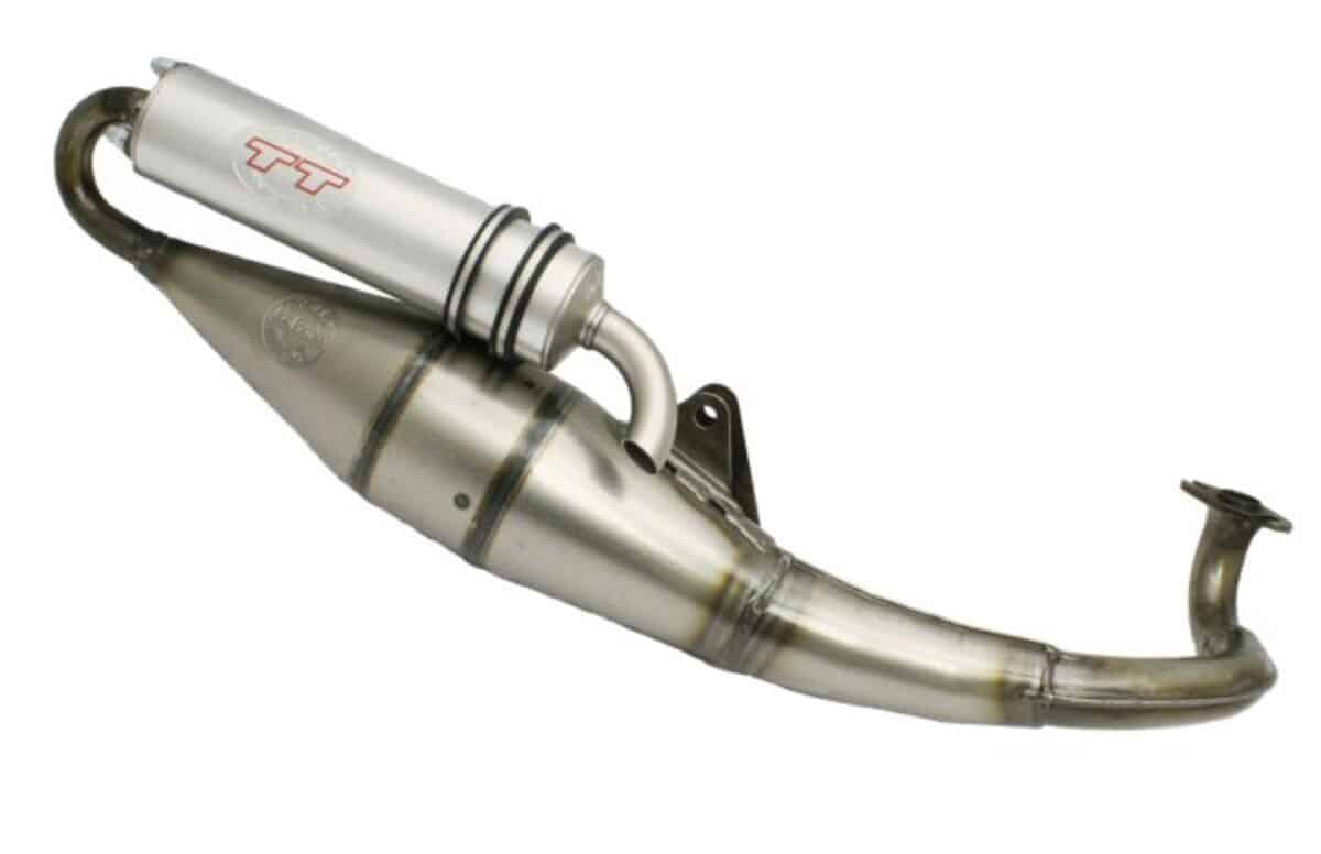 LeoVince TT Exhaust for Minarelli Clone 2-Stroke 1 LeoVince TT Exhaust for Minarelli Clone 2-Stroke