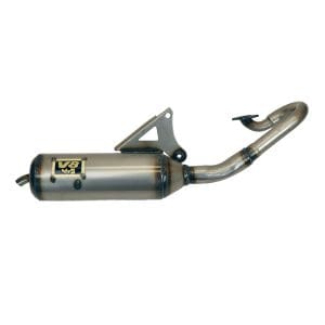 YMS V8 Yamaha Jog Performance Exhaust - Raw