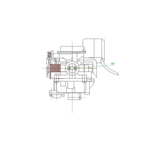 Naraku Carburetor - 18.5mm V.3 for QMB139 Engines - Image 3