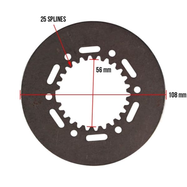 Clutch Plate (Driven); VS5, VSB-E - Image 2