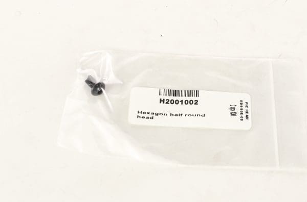 NIU Hexagon Half Round Head Screw (M6x12); NIU KQi - Image 2