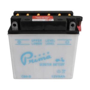 Prima Battery (B9-B); PX Electric Start, ET4, Stella, etc.