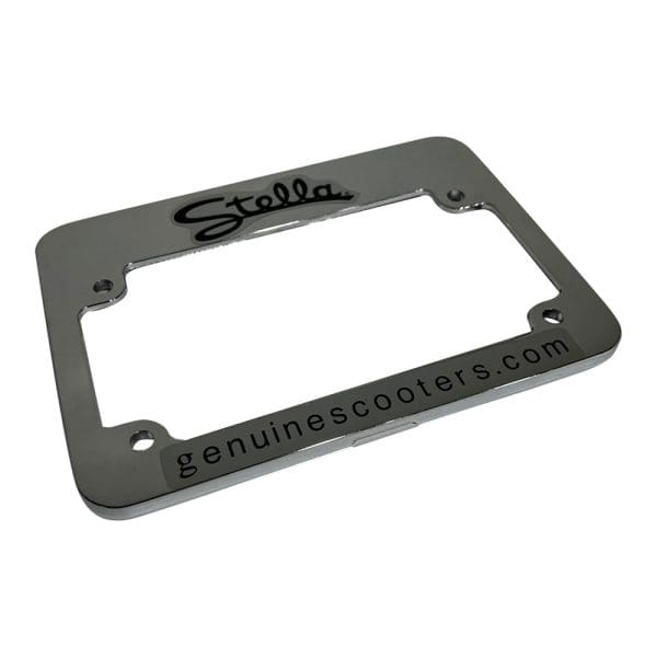 Chrome License Plate Holder; Stella - Image 2