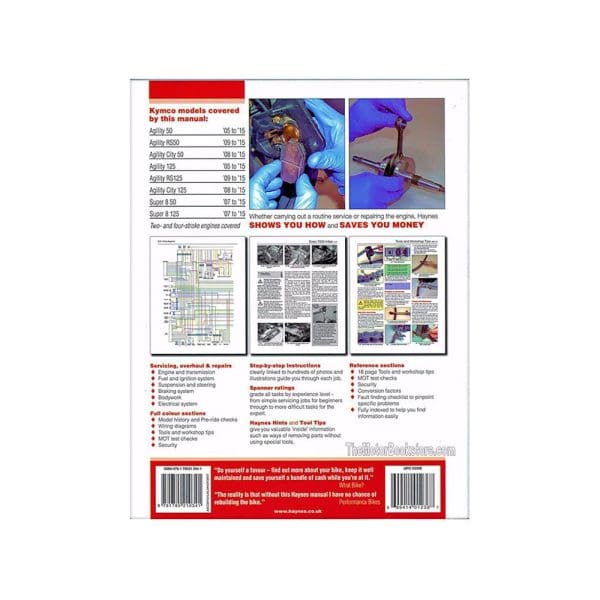 Haynes Manual for Kymco Scooters - Image 2