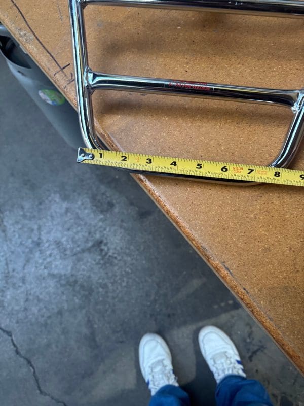 Cuppini Chrome Rear Rack for Topcase; Primavera, Sprint - Image 5