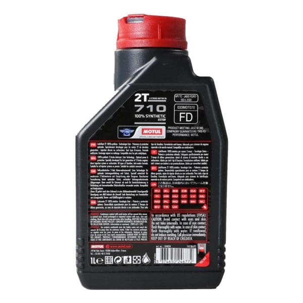 Motul 710 Oil (Synthetic, Two Stroke) - Image 2