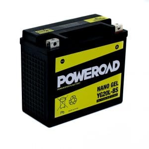 Poweroad Gel Battery (YG20L-BS),Scoot Coupe150