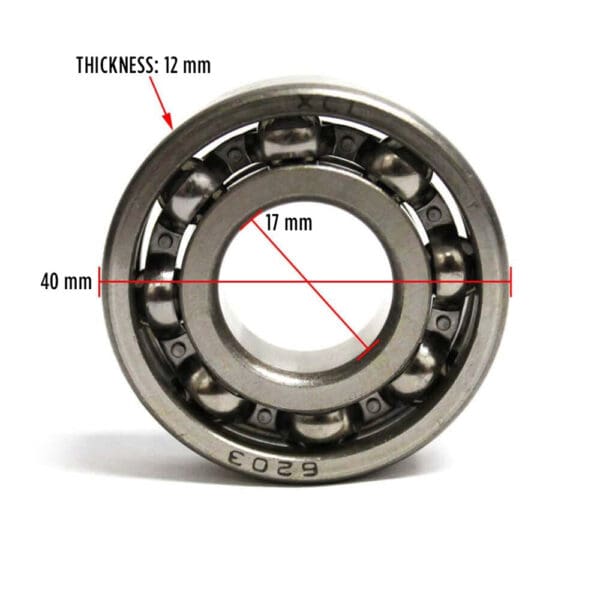 6203 Bearing; GY6 - Image 3