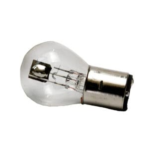12V 35/35W BA20D Halogen Headlight Bulb - WHITE - 1PC