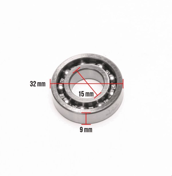 Crankcase Bearing (6002); GY6 - Image 2