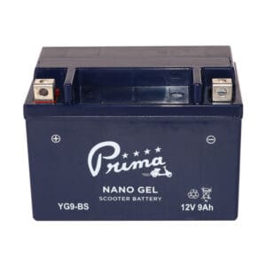 Prima Gel Battery (12V YG9-BS); Genuine Hooligan