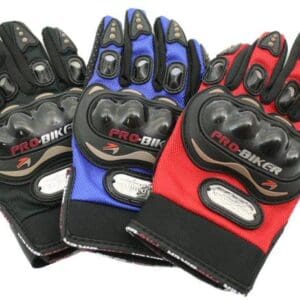 Pro-Biker Riding Gloves - RED - XX-LARGE