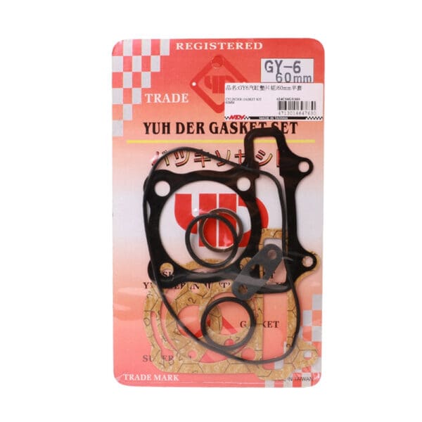 Universal Parts GY6 150cc 60mm Cylinder & Head Gasket Kit - Image 2