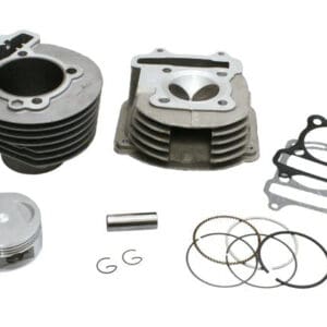 Universal Parts GY6 Cylinder and Head Kit - 61 mm