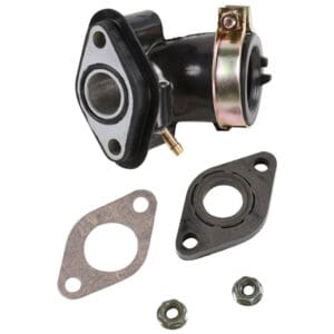 Universal Parts GY6 Intake Manifold - 2 Vacuum Points