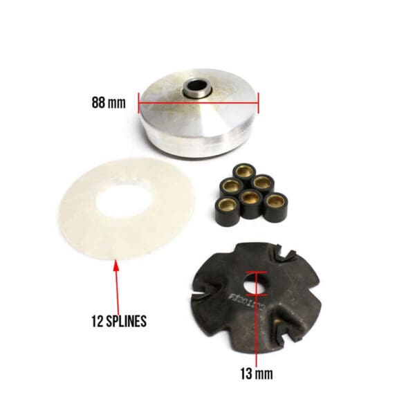 Universal Parts Variator Back Plate - Image 5