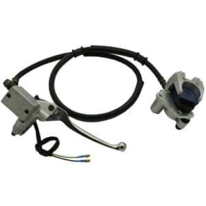 Universal Parts Front Hydraulic Brake Assy, GY6 Sport Style