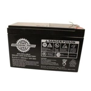 Universal Parts 12V 7.6AH Battery SLA12-7.2