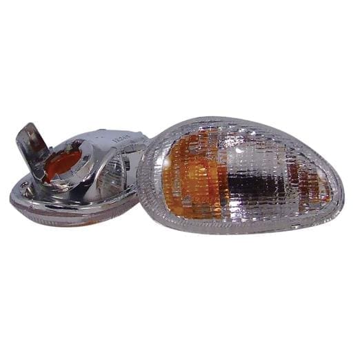 Clear Front Turn Signals, Euro - Vespa ET2/ET4