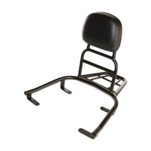 Prima Rear Rack (Black, Backrest); NIU NQi