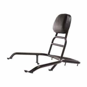 Prima Rear Rack (Backrest, Black); Zuma 125 2016-2021