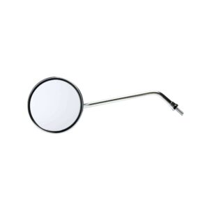 Genuine Buddy Left Hand Mirror: Chrome OEM Replacement