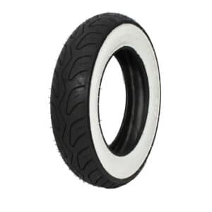 Prima 3.50-10 Whitewall Tire - Tubeless / Tube-Type