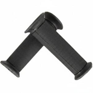 NCY Grip Set (Rubber, Black, Closed Ends); Universal