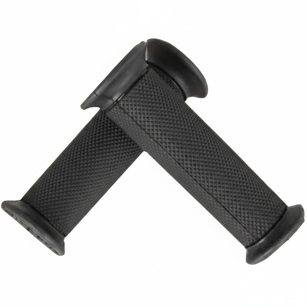 NCY Grip Set (Rubber, Black, Closed Ends); Universal