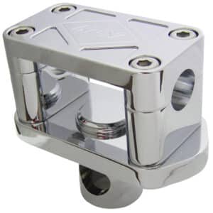 NCY Handlebar Clamp Post (Chrome); Honda Ruckus