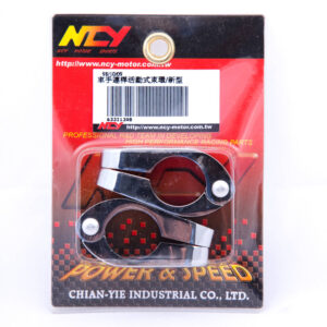 NCY 7/8" Adjustable Crossbar Clamps -  Chrome Finish