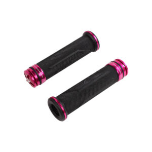 NCY Billet Aluminum Rhinestone Grips (Pink) – Universal 7/8"