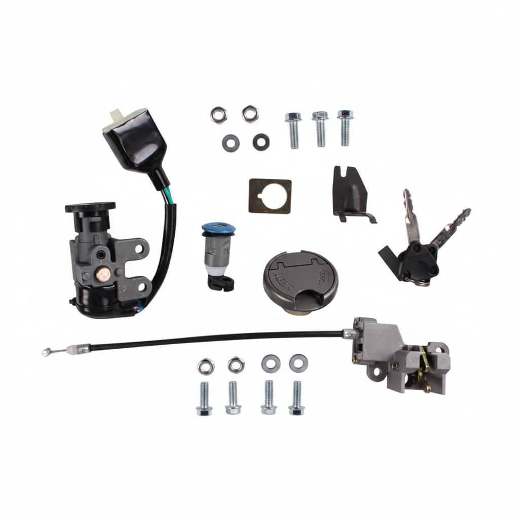 Lock and Ignition Set with Keys; CSC go., 139QMB Scooters