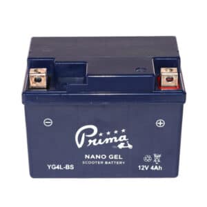Gel Battery (12V YG4L-BS); Genuine 50cc, Vespa ET2