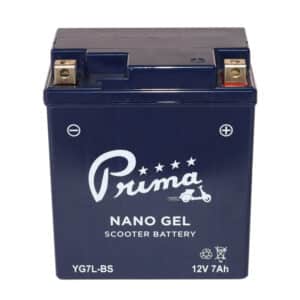 Prima YG7L-BS Scooter Battery - Nano Gel