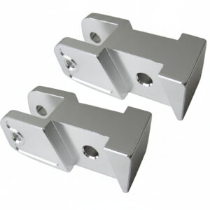 NCY Shock Mount Relocating Bracket (Silver); GY6