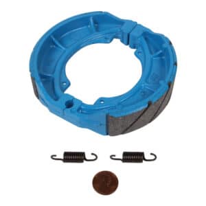 NCY Drum Brake Shoes; GY6, Genuine Buddy 125/150/170i