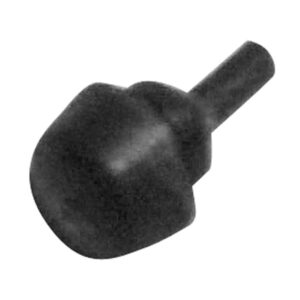 Vespa Smallframe Black Engine Door Buffer