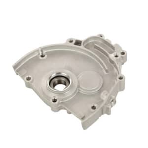 Blue Line Transmission Cover Assembly (w/ Bearings); GY6