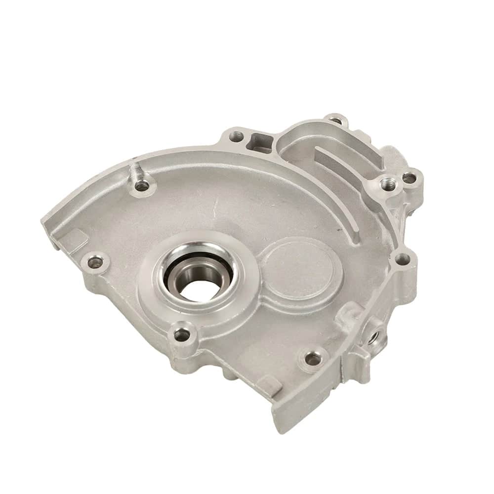 Blue Line Transmission Cover Assembly (w/ Bearings); GY6