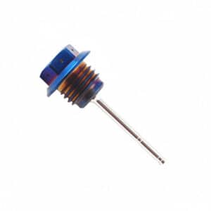 NCY Dipstick - Electroplated Titanium; GY6; 139QMB