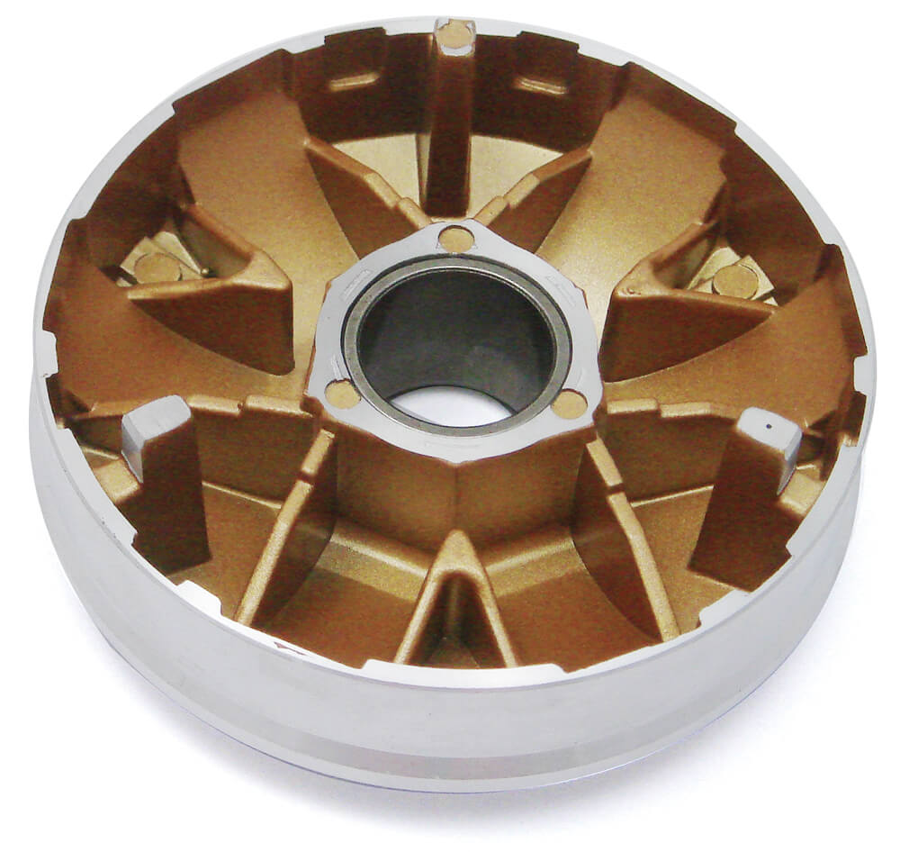 NCY Teflon-Coated Variator Pulley - 139QMB, Genuine 50cc