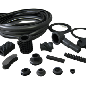 Basic Rubber Kit, Black, 17 Pcs