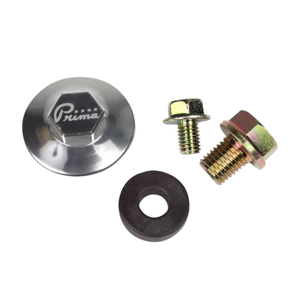 Prima Magnetic Oil Drain Plug Kit; Genuine, GY6, 139QMB